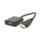 Переходник HDMI M to VGA F 0.1m 4K/2K black Voltronic (YT-C-HDMI(M)/VGA(F)-B) - изображение 3
