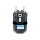 Перехідник US/UK/AU to EU Dynamode (EU Adapter black) - зображення 2