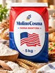 Борошно Манітоба Molino Cosma Farina Manitoba Tipo 0 5 кг професійне італійське пшеничне сильне високобілкове білок 14% з м’яких сортів пшениці для панеттоне паски хліба на заквасці піци фокачі бріоші круасанів чіабати багетів булочок HoReCa - зображення 1