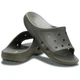 Шльопанці чоловічі Crocs Saturday Slide Dusty Olive 41 (EU 41-42) оливкові - изображение 1