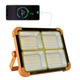 Портативна сонячна батарея Solar led light D8 жовтогаряча 12000 мА·год, USB, Type-C, прожектор 100 Вт - изображение 2