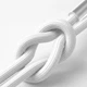 Кабель 3mk Hyper Cable N-SERIES USB-A / MicroUSB 1m 5V/2.4A 12W Белый (5903108680356) - изображение 2