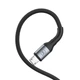 Кабель 3mk Hyper Cable N-SERIES USB-A / MicroUSB 1m 5V/2.4A 12W Черный (5903108680349) - изображение 8