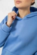 Женский теплый спортивный костюм трехнитка на флисе голубой L - изображение 4