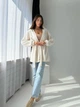 Кардиган AO711 Молочный Oversize S-L 5146260 - изображение 2