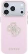 Чохол для смартфона Guess Smooth & Big Strass Logo для Apple iPhone 18 Pro / Apple iPhone 17 Pro Pink (3666339654382) - зображення 3