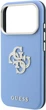Чохол для смартфона Guess Smooth & Big Strass Logo для Apple iPhone 18 Pro Max / Apple iPhone 17 Pro Max Blue (3666339654313) - зображення 5