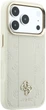 Etui na smartfon Guess Stripe Peony 4G Logo MagSafe do Apple iPhone 18 Pro / Apple iPhone 17 Pro Beige (3666339653187) - obraz 4