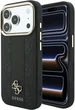 Чохол для смартфона Guess Stripe Peony 4G Logo MagSafe для Apple iPhone 18 Pro / Apple iPhone 17 Pro Black (3666339653224) - зображення 1