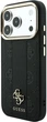 Чохол для смартфона Guess Stripe Peony 4G Logo MagSafe для Apple iPhone 18 Pro / Apple iPhone 17 Pro Black (3666339653224) - зображення 2