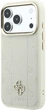 Etui na smartfon Guess Stripe Peony 4G Logo MagSafe do Apple iPhone 18 Pro Max / Apple iPhone 17 Pro Max Beige (3666339653194) - obraz 2