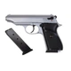 Сигнально-стартовый пистолет SUR 2608, 7+1/9 mm (Matte Chrome Plating) add 1 magazine. - изображение 2