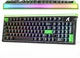 Магнітна клавіатура Attack shark R98HE Black-green, ENG+UA, 8000Hz/s, Switch 0.005mm, Rapid Trigger, RGB Підсвічування - изображение 1