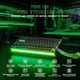 Ігрова Клавіатура ATTACK SHARK R85 HE Black-green ENG + UA Магнітні світчі. Дротова, Кастомний lightbox, 8000Hz/s. RGB Підсвічування, Switch 0.005mm. Rapid Trigger - изображение 5