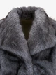 Шубка однотонна жіноча GENUA G01103-0026 S Сірий shop (2000999595325) - изображение 3