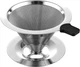Металевий пуровер V60 01 Double Mesh, багаторазовий фільтр-воронка, дріпер для кави, нержавіюча сталь - зображення 4