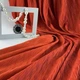 Ткань плащевая жатка IDEIA 150 см 130 гр/м2, 100% полиэстер, для курток, плащей и верхней одежды терракот - изображение 6