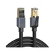 Патч-корд 5m F/FTP cat 8 RJ-45 black 40Gbps 2000MHz Ugreen (85731) - изображение 1