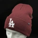 Зимняя бордовая шапка 47 brand Los Angeles Dodgers B-HYMKR12ACE-KM - изображение 7