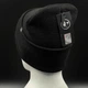 Зимняя черная шапка 47 Brand Chicago Blackhawks H-HYMKR04ACE-BKA - изображение 5