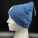 Зимняя синяя шапка 47 brand New York Yankees B-HYMKR17ACE-TB - изображение 4