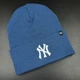 Зимняя синяя шапка 47 brand New York Yankees B-HYMKR17ACE-TB - изображение 7