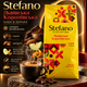 Зерновой кофе Stefano Львовская Королевская 915 г смесь арабики робусты средняя обжарка крепкий кофе для турки автоматической гейзерной капельной кофеварки с орехово-шоколадными нотами - изображение 1