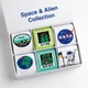Набір Жіночих Шкарпеток NS – Nosy Stylno Everyday Space & Alien Collection, 6 пар 41-44 Кольорові - изображение 1