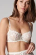Бюстгальтер с мягкой чашкой Simone Perele 75D Молочный (naturel 030) (118262) - изображение 1