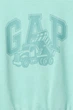 Комплект: світшот і брюки Gap 80-86(см) Бірюзовий (158489) - зображення 2