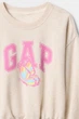 Комплект: футболка и шорты Gap 98(см) Молочный (158684) - изображение 4