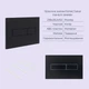 Готовое решение Qtap для ванной комнаты: подвесной унитаз Jay Rimless 485x360x320 + комплект инсталляции Standard (линейная кнопка Black) - изображение 5