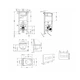 Готовое решение Qtap для ванной комнаты: подвесной унитаз Swan Ultra Quiet 485x360x320 + комплект инсталляции Standard (линейная кнопка White) - изображение 2