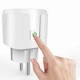 Розумна WiFi розетка 20А, Tuya Smart 4400Вт, Біла / Смарт розетка з лічильником електроенергії - зображення 6