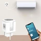 Розумна WiFi розетка 20А, Tuya Smart 4400Вт, Біла / Смарт розетка з лічильником електроенергії - зображення 7