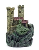 Декорация для аквариума, Happet, сказочный замок, полиэстер, 7.5x7.5x11 см (R012) - изображение 1