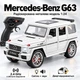 Радиоуправляемая машинка Mercedes-Benz AMG G63 G-Wagon 1:24 на пульте управления, металлическая модель Diecast, свет, звук, открывающиеся двери, внедорожник Mercedes для детей и коллекционеров - изображение 1
