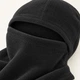 Балаклава флисовая зимняя DM-AA для лыж и сноуборда One Size черная - изображение 7