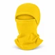Балаклава флісова зимова DM-AA для лиж і сноуборда One Size жовта - зображення 1