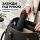Складной карманный мини-зонт в футляре 90 × 52 см, 15 см в сложенном виде, 240 г, черный - изображение 6
