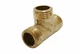 Тройник латунный 1/2" ННН 241Б - изображение 1