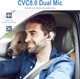 Беспроводная гарнитура Conambo Bluetooth 5.2 с двойным микрофоном CVC8.0 для iPhone и Android - изображение 2