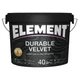 Фарба інтер`єрна ELEMENT Durable Velvet шовковисто-матова база А біла 2,7 л - зображення 1