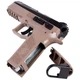 Пневматичний пістолет ASG CZ P-09 Black/FDE Blowback Pellet - изображение 2