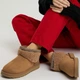 Женские угги низкие с мехом UGG 332236405 40 Коричневые (1162674058) - изображение 2