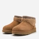 Женские угги низкие с мехом UGG 332236405 40 Коричневые (1162674058) - изображение 5