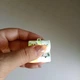 Міні механічна клавіатура-брелок Keycap 4 клавіші Котики, антистрес клікер білий з підсвіткою - изображение 6
