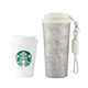 Термокухоль Starbucks з чистого титану двошаровий 510 мл, срібно-сірий, у коробці - зображення 3