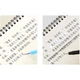 Гелева ручка M&G Erasable 0.5 мм з кристально-блакитним кулястим наконечником та ковпачком, студентська чорнильна ручка AKP61115B2, 12 ручок/коробка - изображение 3