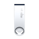 Флеш-накопичувач Aigo 16 ГБ USB 2.0, U212 сріблястого кольору, металевий, серія Smile Office - зображення 4